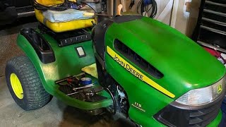 John Deere 115 project part 1