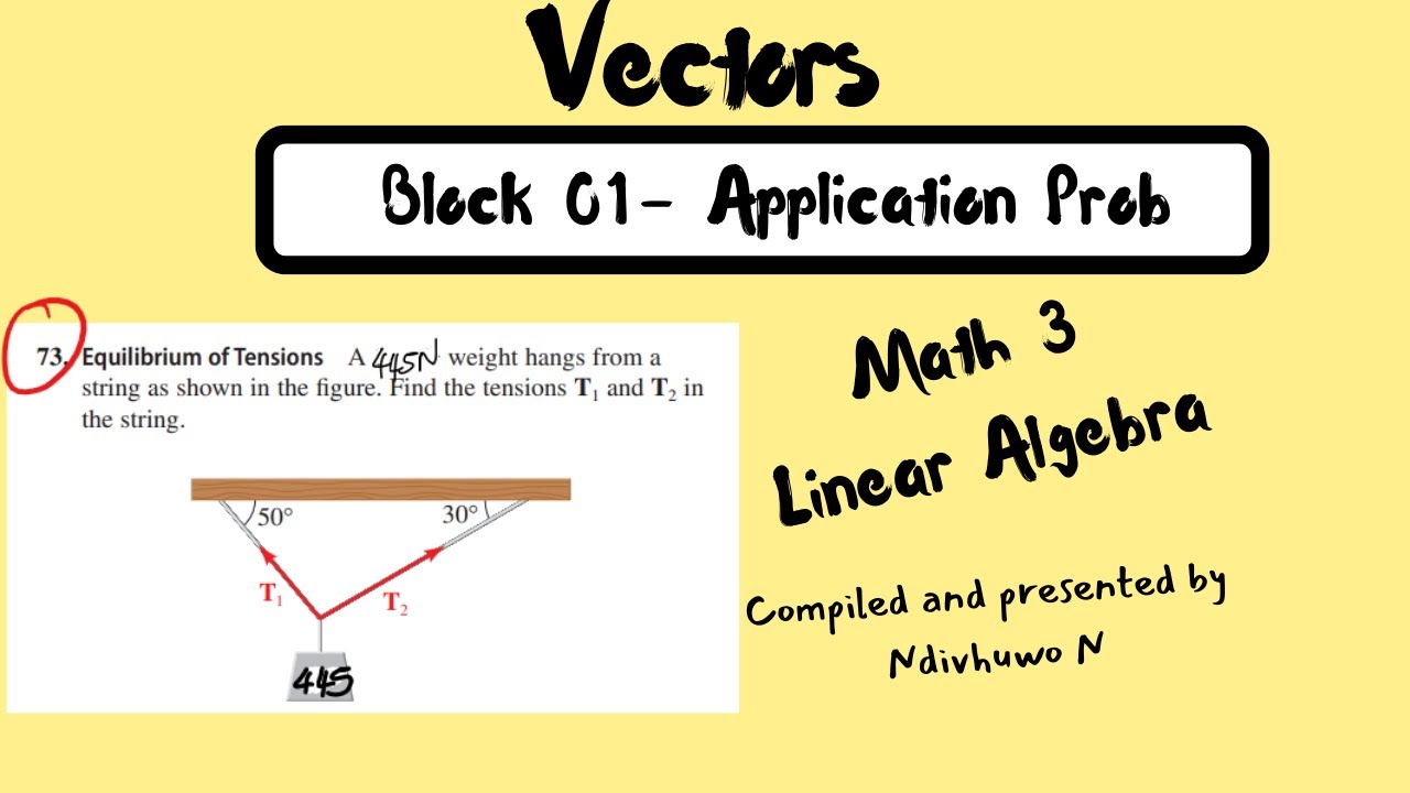 Practice session | Vectors Application Problems Page 639 Exercise 73 ...