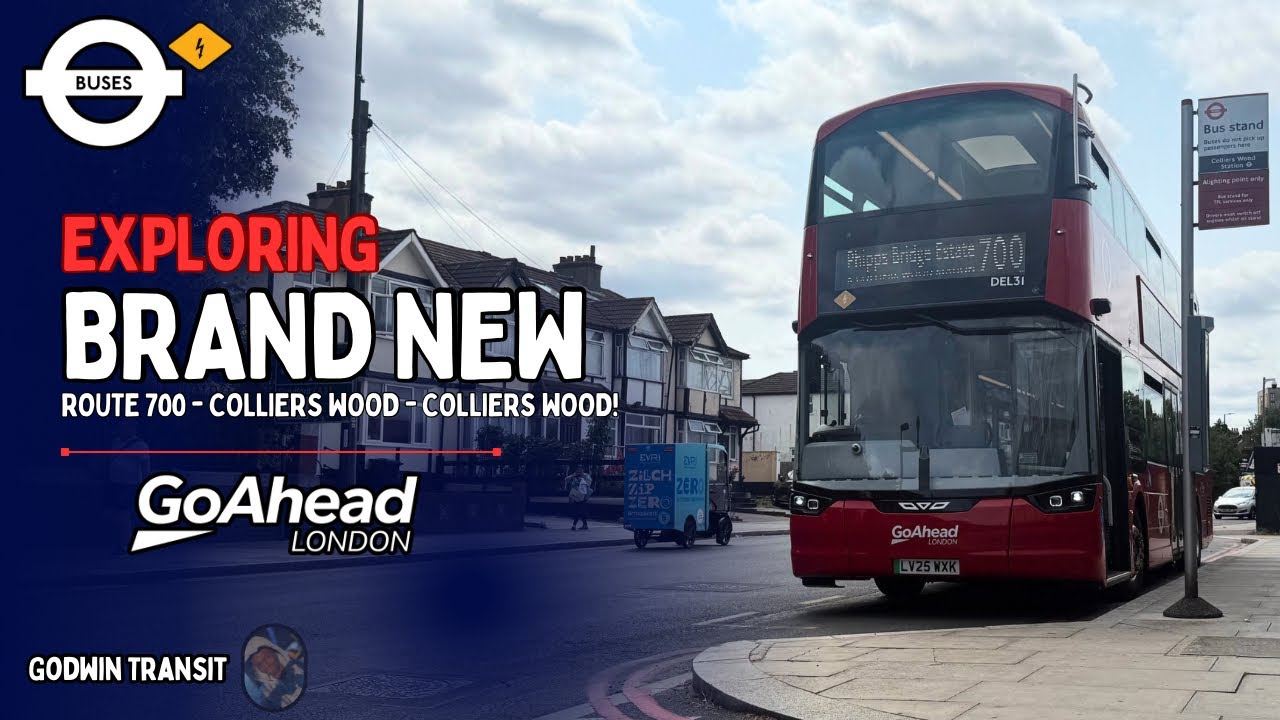 [1ST DAY!] Exploring the BRAND NEW Bus Route 700!