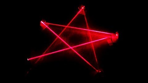 How to make light patterns using LASER and Mirror