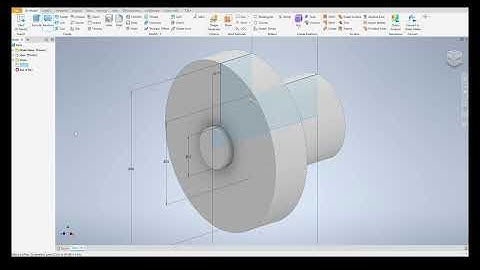 Autodesk Inventor tutorial Exercise #2