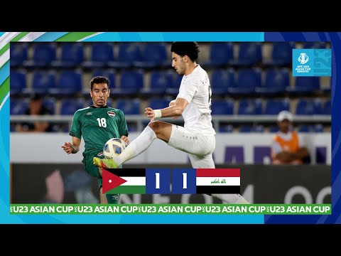 #AFCU23 - Group B | Jordan 1 - 1 Iraq