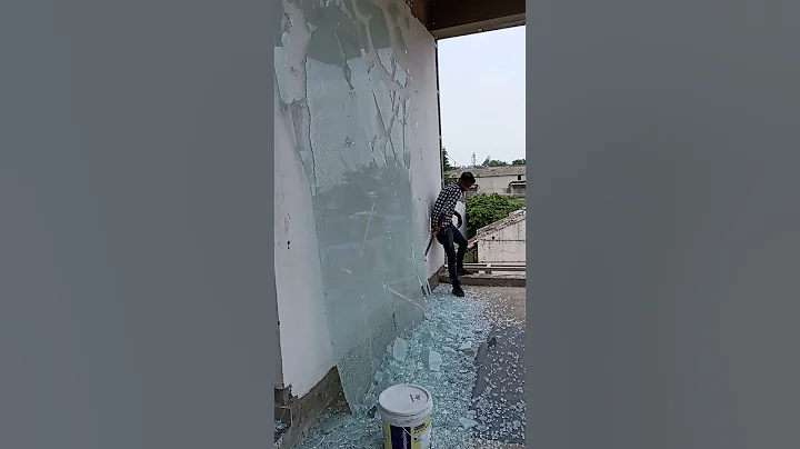 Tuffen or Toughened Break or Destroy Glass