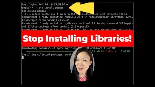 Stop Installing Libraries! Use Colab (Easiest Way)
