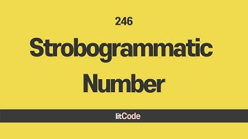 leetcode - 246 Strobogrammatic Number