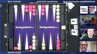 2026 Michigan David Habib vs Bill Calton Masters Semifinal