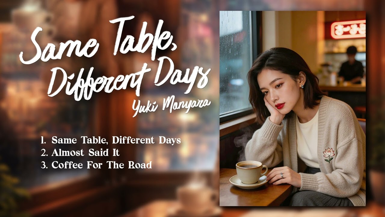 Same Table, Different Days ☕🌧 – Yuki Monyara (Lo-Fi Café Playlist)