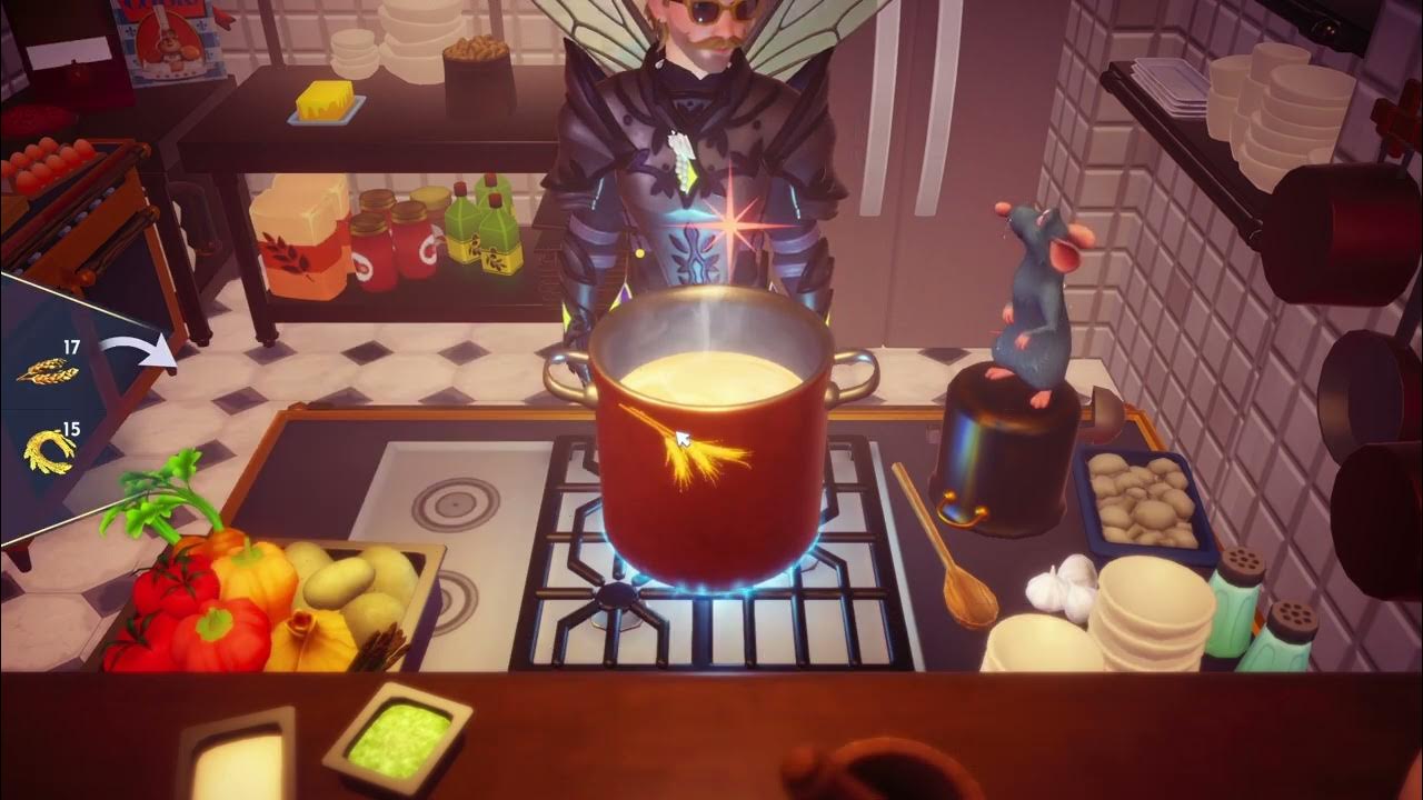 How to Make Grilled Koi Gyro in Disney Dreamlight Valley - YouTube