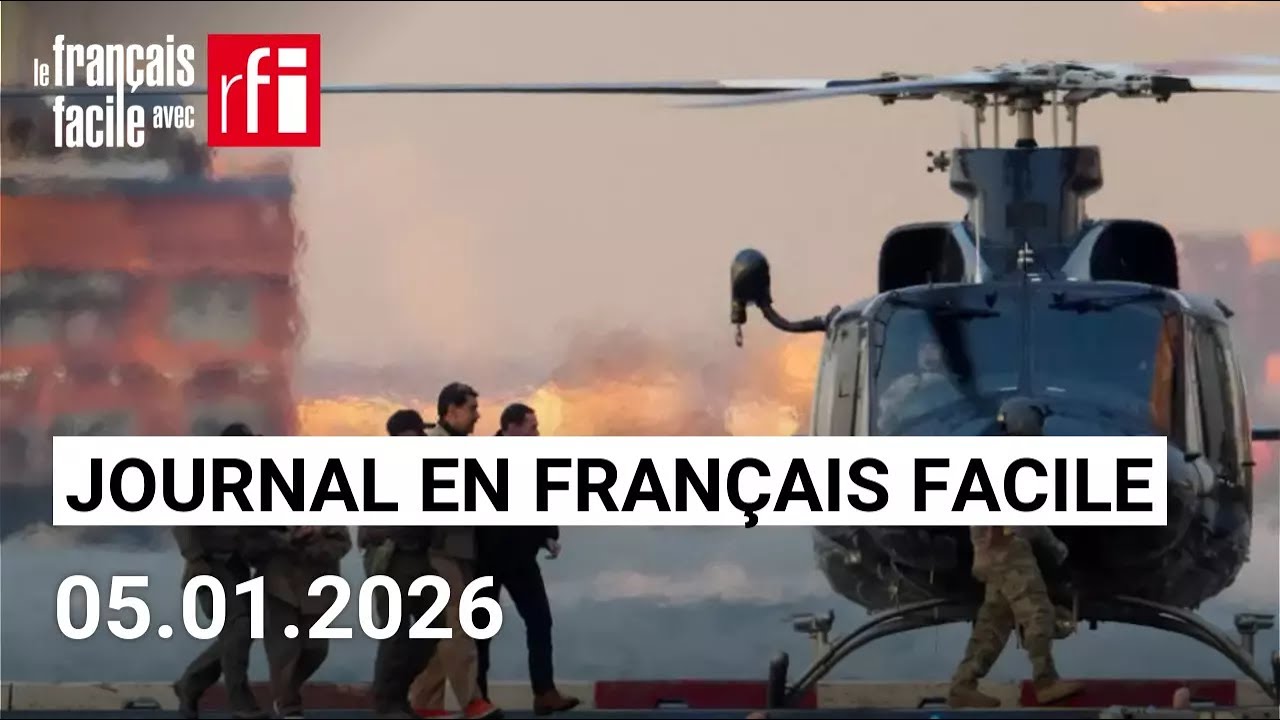 Venezuela : Nicolas Maduro est arrivé au tribunal de New York | Journal • Français Facile - RFI