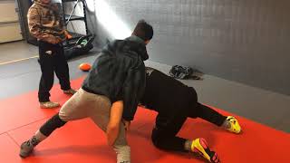 Single Leg to Cut Back Double
