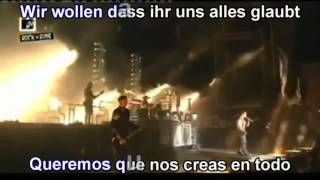 Rammstein - Ich will (Subtitulada en Español y Ale