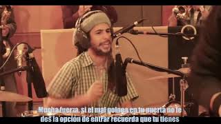 Video thumbnail of "Mucha Fuerza Lion Reggae Con Letra"