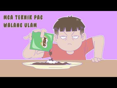 TEKNIK PAG WALANG ULAM EXPERIENCE || Pinoy Animation