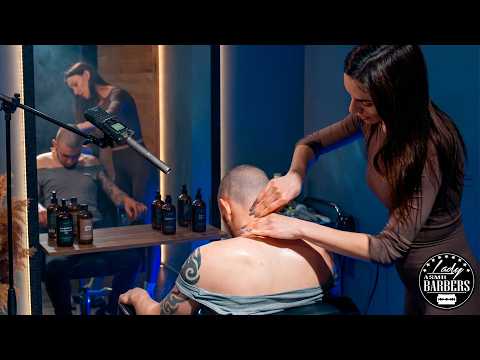 Lush Serenity ASMR Massage by Barber Lady Adel for Men