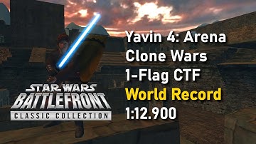 [WR] Star Wars Battlefront II (2024) Speedrun - Yavin 4: Arena - 1-Flag CTF - CW in 1:12.900
