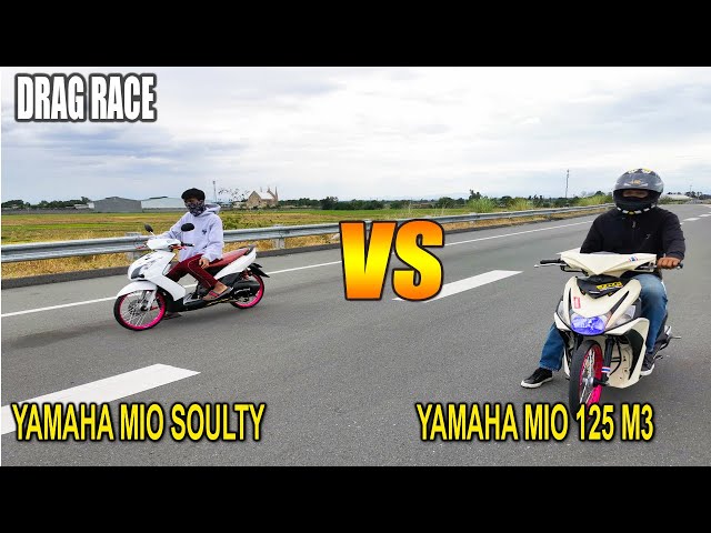 Mio M3 125i vs Mio Soul 125 | 200M Drag race class=
