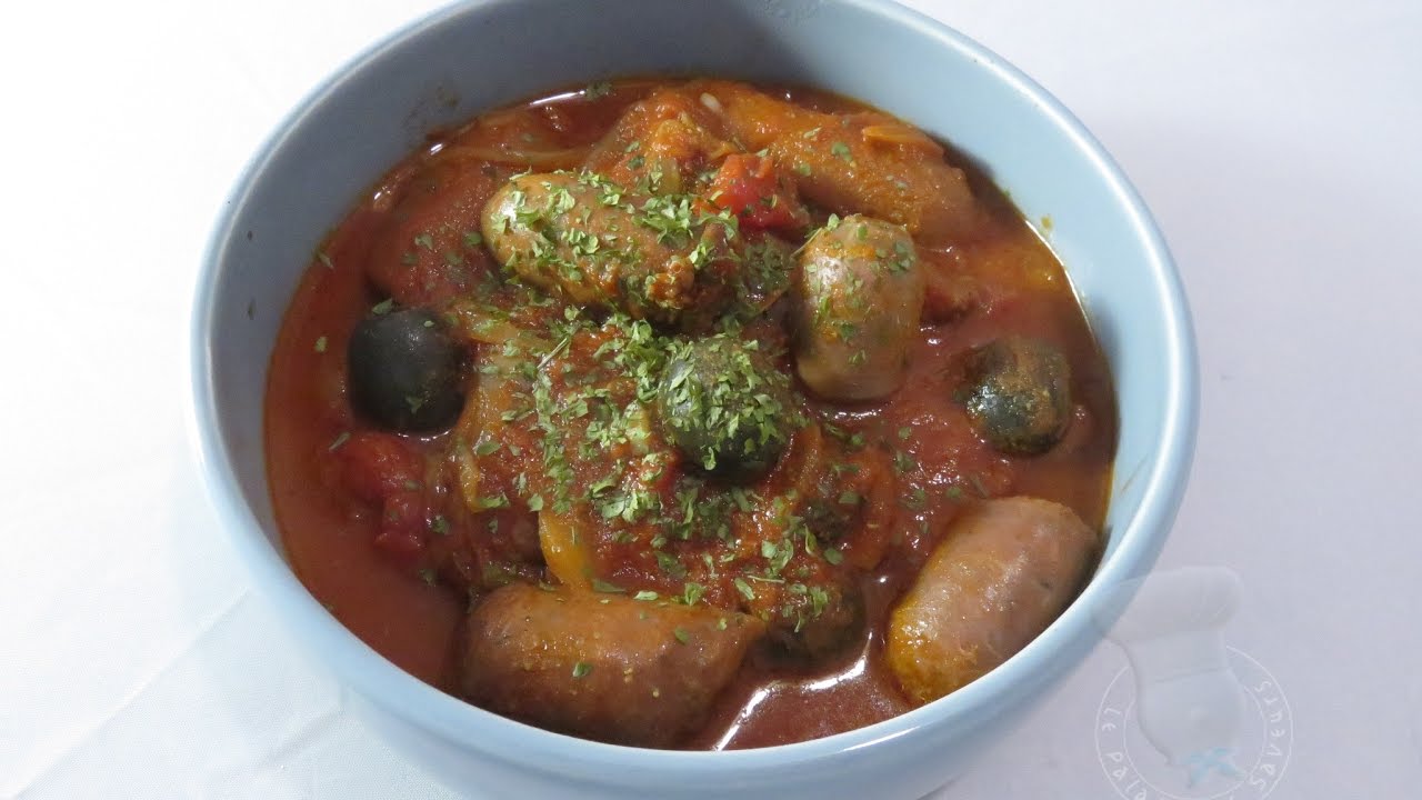 Recette de tajine de merguez aux olives YouTube