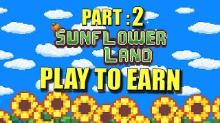 Sunflower Land  Part : 2   كيفاش تشري لاند وتربح الطوكن