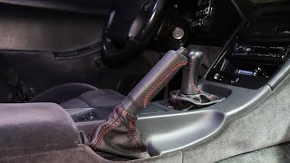 How To Uninstall E-Brake Handle | Nissan 300ZX (Z32) | 2 Minute Video