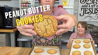 Classic Peanut Butter Cookies | Soft, Chewy & Full of Peanut Butter Flavor!
