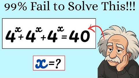 Italy || can you solve this?? || Olympiad math Exponential Problem