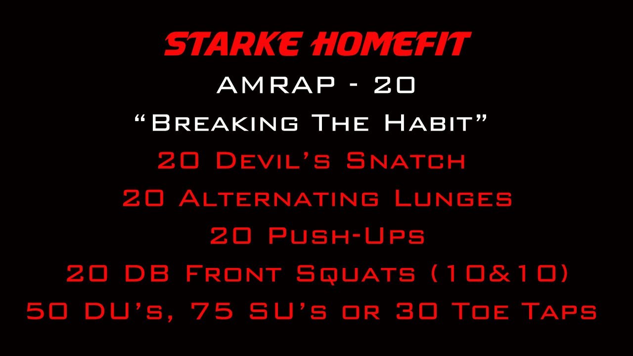 Starke HomeFit "Breaking The Habit" - YouTube