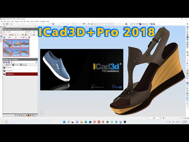 ICad3D+ Pro 2018 Running On windows 11 x64bit | Multi Language | Full Version | Shoe Design Software class=