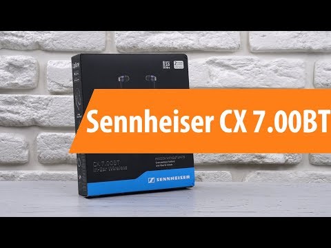 Распаковка Sennheiser CX 7.00BT / Unboxing Sennheiser CX 7.00BT