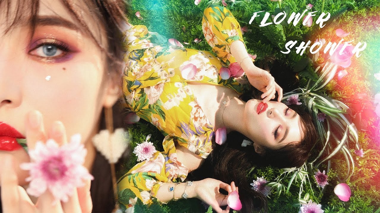 【泫雅《FLOWER SHOWER》落泪妆】美炸了！Hyuna Cover Makeup [仇仇-qiuqiu]