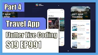 [Flutter] Flutter Live Coding EP991 (Travel Booking App Part 4)
