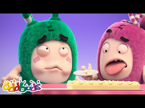 Торт с сюрпризом Чуддики Смешные мультики для детей Oddbods
