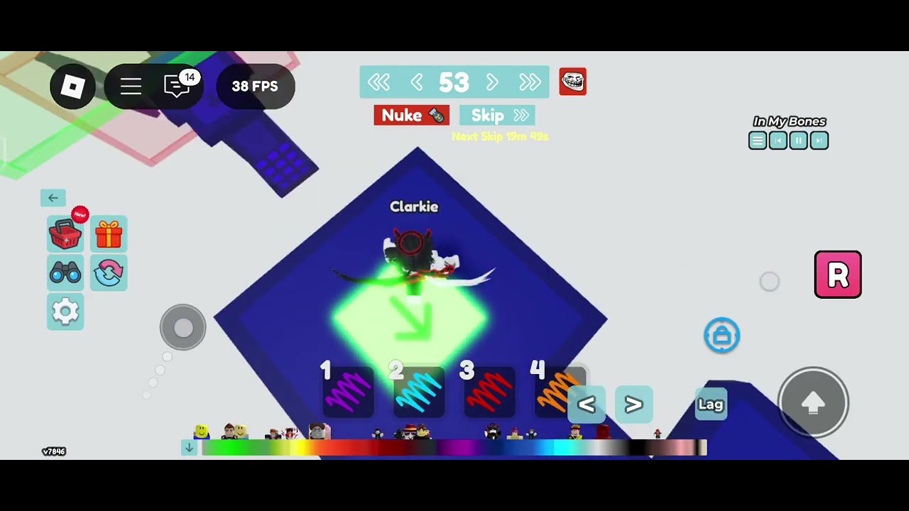 How to do a 1.5 stud head glide in roblox