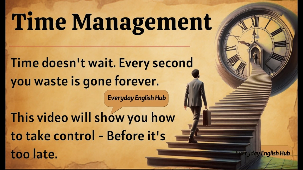 12 Time Management Tips That Will Change Your Life 🔥 | Graded Reader | Improve Your English Fluency