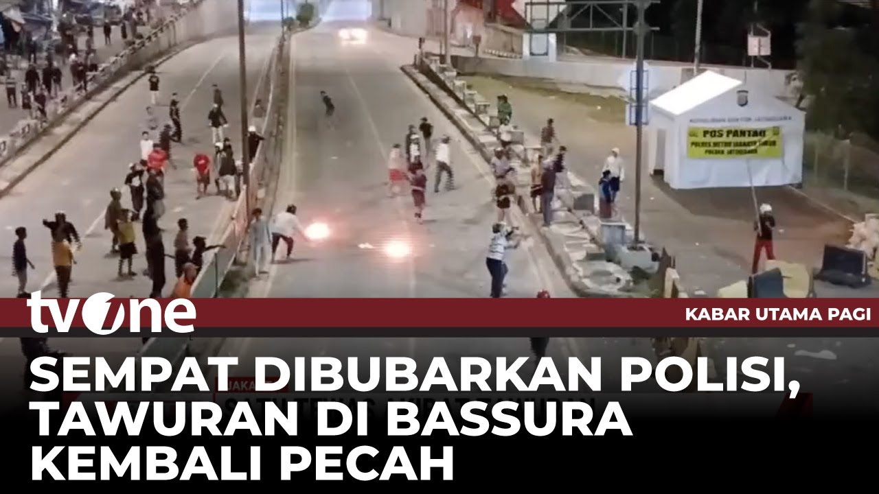 Aksi Tawuran Susulan di Jalan Bassura Menewaskan Satu Orang | Kabar Utama Pagi tvOne