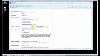 How To Create A Free Google Gmail Email Account