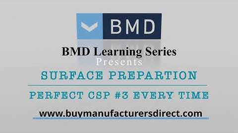 Surface Prep: Perfect CSP #3 with S210E 40R Shot Blaster