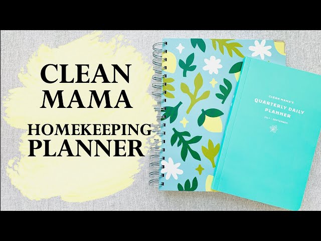 The 2022 Clean Mama Homekeeping Planner® 