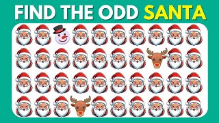 Find The Odd One Out - Christmas Edition Easy, Medium, Hard Levels