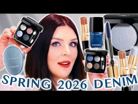 New Chanel Denim Collection: Swatches, Review & Eye Looks - YouTube