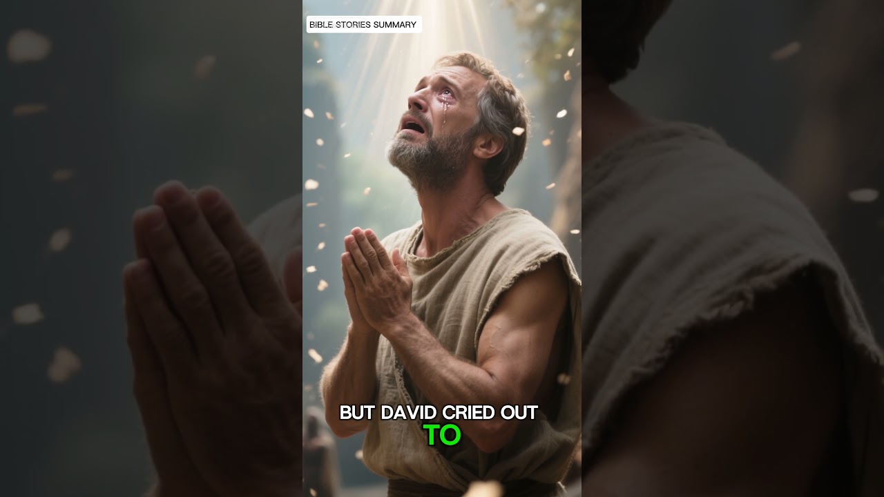 God stopped the sword of a destroying angel  