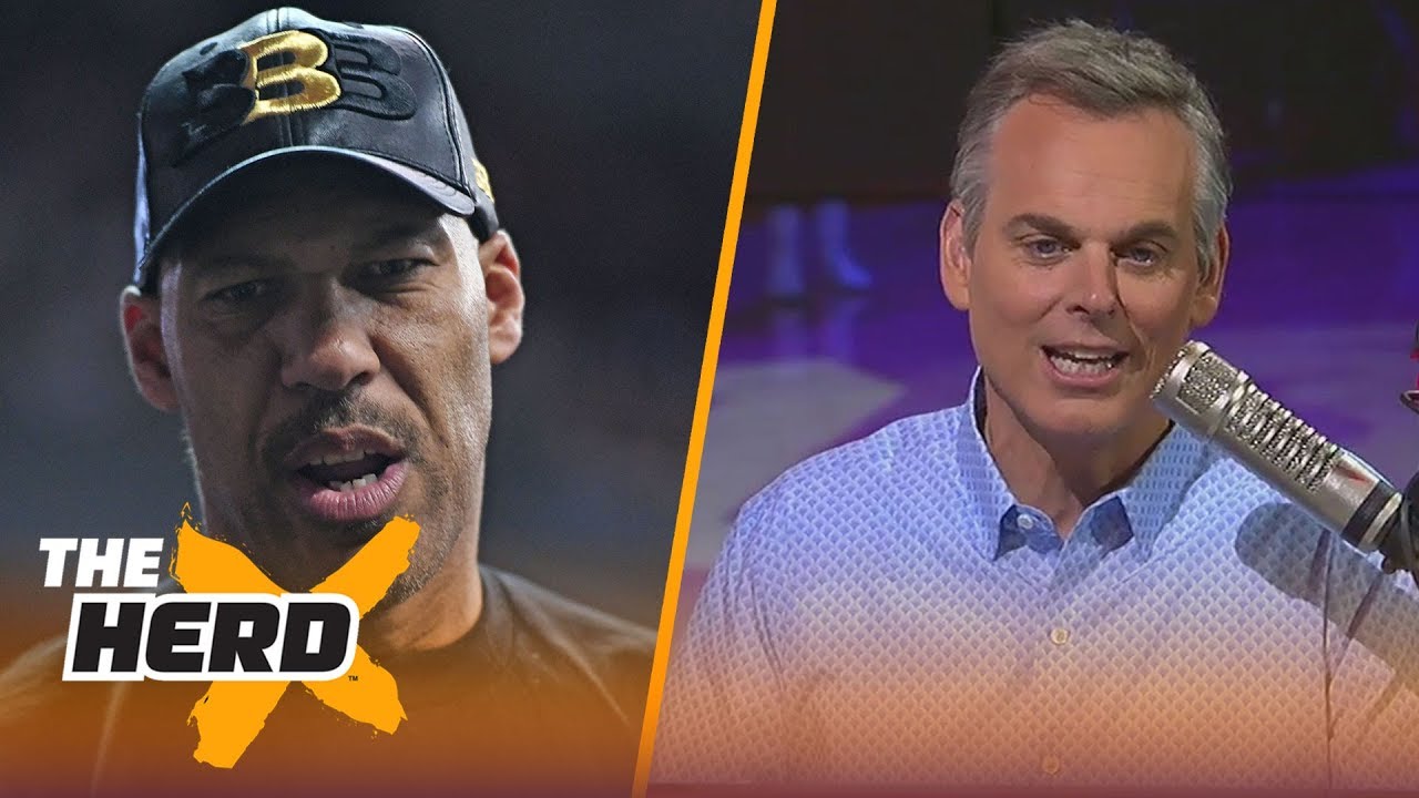 lavarropas Colin on LaVar saying he wants his 3 sons on the Lakers, Kerr letting his players coach | THE HERD