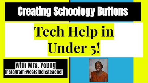 Creating Buttons for Schoology Banner