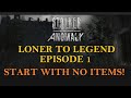 Naked and hungry | Stalker Anomaly: Loner to Legend - Crafting challenge [S1E1]