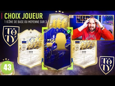 JE PACK MON 1ER TOTY !!! J'OUVRE AUSSI LE PLAYER PICK ICONE !!!  FIFA 22 #43