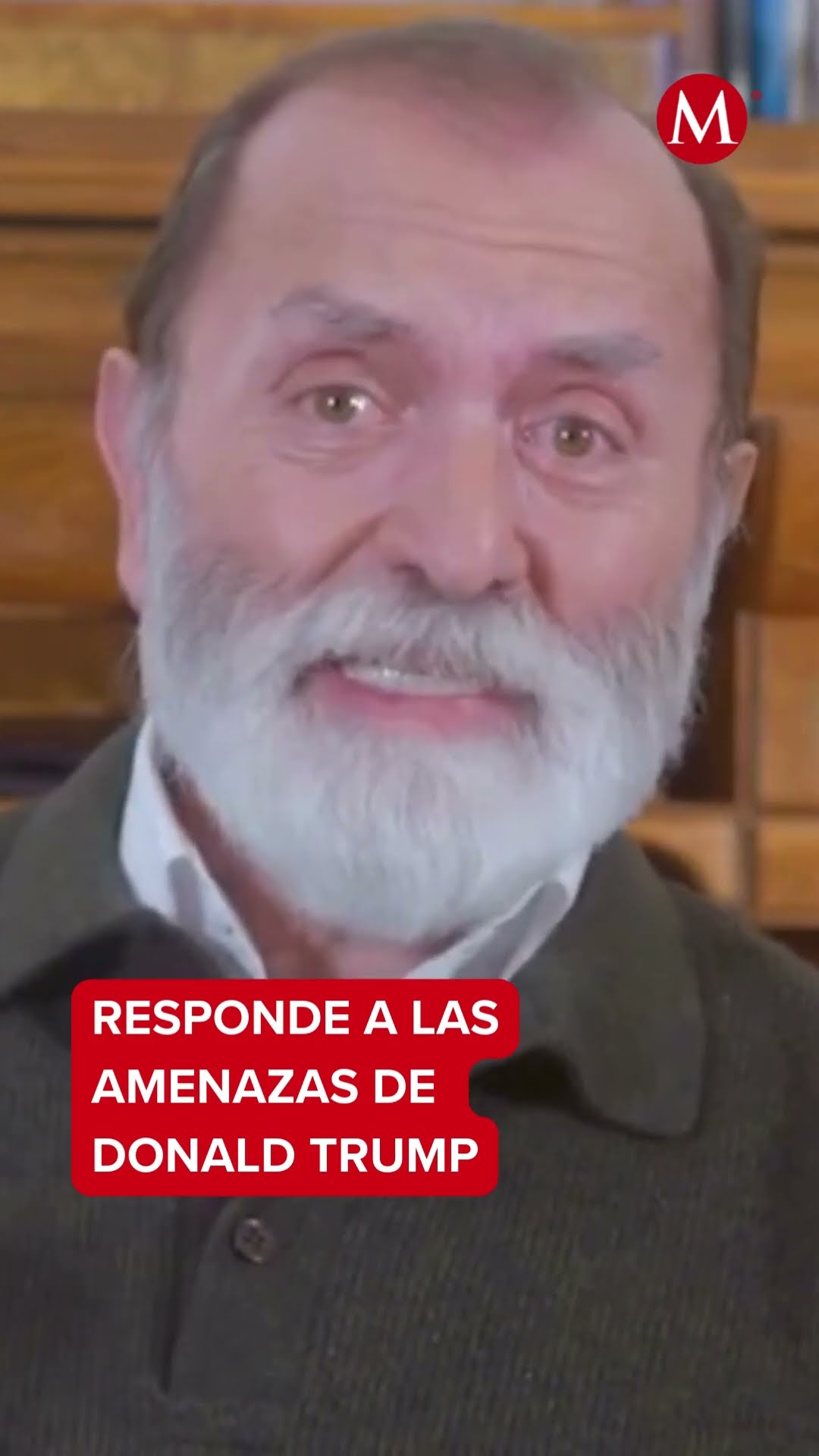¡Le guste o no le guste a Trump, el trato es de iguales!: Epigmenio Ibarra responde a sus amenazas