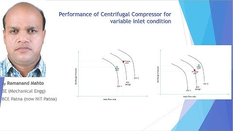 Performance of Centrifugal Compressor for variable inlet condition
