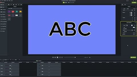How to Add Text Outline or Text Border in Camtasia - make your Text Visible using this Trick