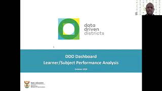 DDD Subject & Learner Performance Analysis Webinar for Curriculum Officials