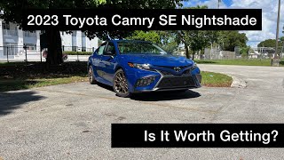 2023 Toyota Camry SE Nightshade - Is The Nightshade Worth It?