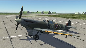 DCS Spitfire LFIXc - Taxi, Takeoff & Landing tips v1.5.6